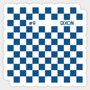 Scott Dixon Racing Flag Sticker